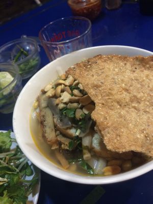 40vnd noodle soup  at Thien Tam - Passionate Heart Vegetarian in Da Nang