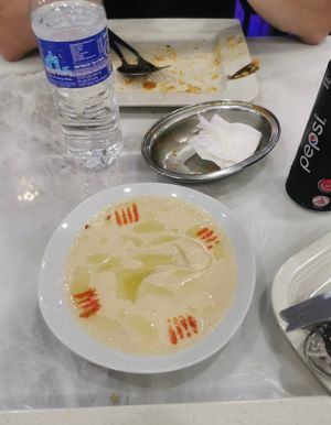 Hummus (we do not recommend it) at Curry House in Tanah Rata