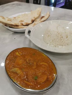 Mushroom Massala (it was good) at Curry House in Tanah Rata