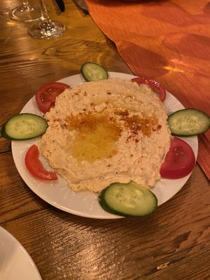 Humus  at Rose in Kalkan