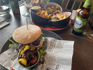 No beef burger at Dapper in Assen