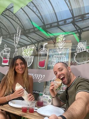 Organic food at BioHarmony in Belgrade