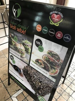 Super vegan food in the heart ❤️ of Belgrade! at BioHarmony in Belgrade