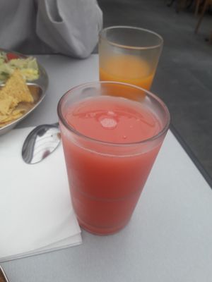 Guava juice at Aahaar Indian Cuisine in Antwerpen