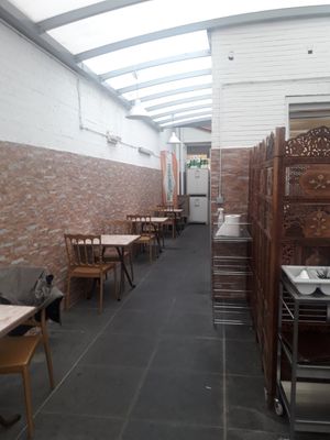 More seating in the back at Aahaar Indian Cuisine in Antwerpen