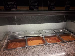 Buffet at Aahaar Indian Cuisine in Antwerpen