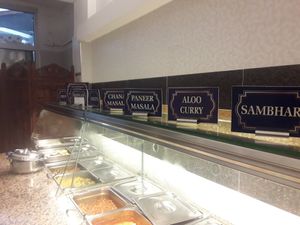 Buffet at Aahaar Indian Cuisine in Antwerpen
