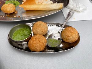 Kachori at Aahaar Indian Cuisine in Antwerpen