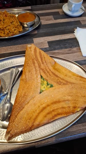Dosa at Aahaar Indian Cuisine in Antwerpen