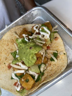 Plant based tacos!!!!  at Ciccio Cali - Palms in Tampa