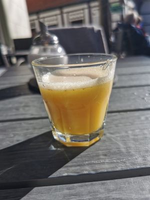 Ingwer shot at Teckolo - Cafe. Bistro. Laden. in Tecklenburg