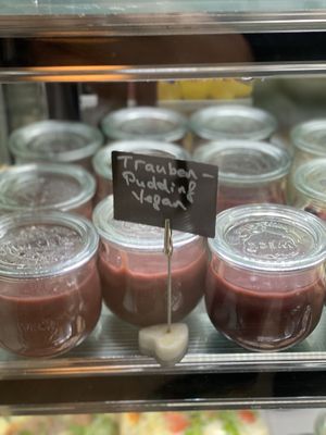 Grape pudding  at ChiCoffee Rösterei in Wuppertal