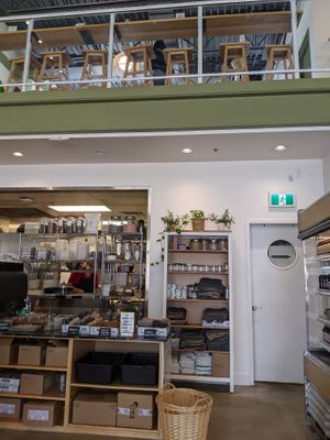 Interior at Kind Cafe in Vancouver