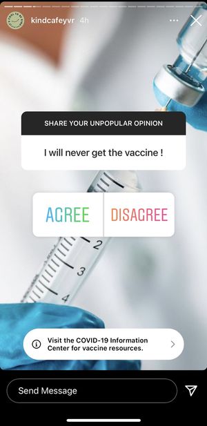 Businesses have a responsibility to moderate the content they share on social media. Kind Cafe’s agenda is showing  at Kind Cafe in Vancouver