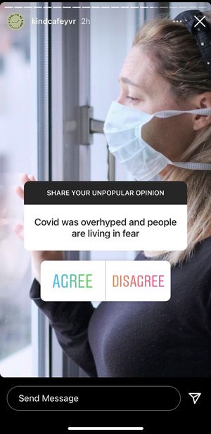 Disabled people are living in fear of this hateful ableist bs  at Kind Cafe in Vancouver