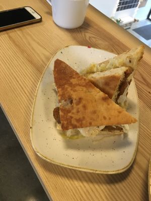 Reuben sandwich  at Kind Cafe in Vancouver