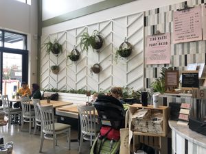 Very cozy at Kind Cafe in Vancouver