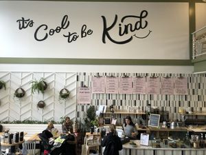 Loved the sign at Kind Cafe in Vancouver