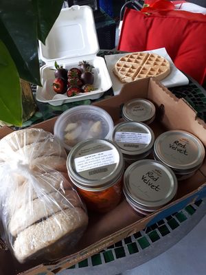 Mother's Day Brunch box plus Extras. at Kind Cafe in Vancouver