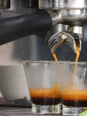 Taste our Illy coffee.
We are proud about this, and if you'll try.... you'll got it!  at Gelateria Jimmy in Muggia