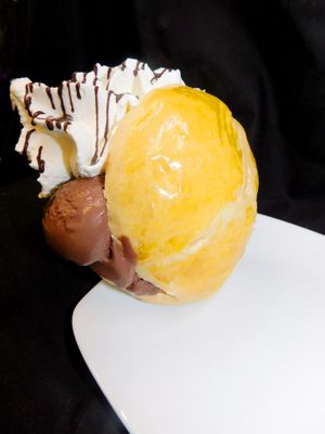 ice cream sweet bread at Gelateria Jimmy in Muggia