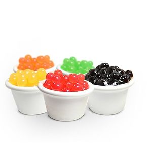 Le "Bubbles" da aggiungere alle granite, milkshake o bibita che preferisci at Gelateria Jimmy in Muggia