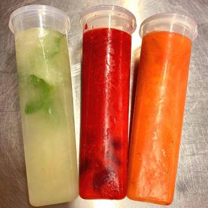 Ghiaccioli di frutta fresca at Gelateria Jimmy in Muggia