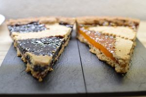 VEGAN TARTS at Gelateria Jimmy in Muggia