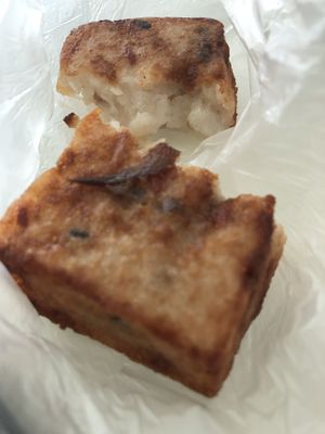 Carrot cake at Metta Cafe in East Singapore