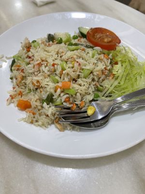 Yangzhou fried rice at Metta Cafe in East Singapore