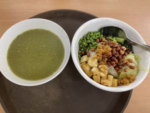 Thunder Tea rice   at Metta Cafe in East Singapore