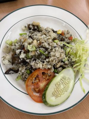 Olive fried rice  at Metta Cafe in East Singapore