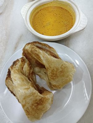 Roti plata at Metta Cafe in East Singapore