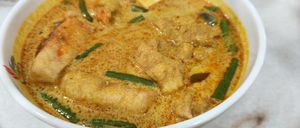 Laksa noodles at Metta Cafe in East Singapore