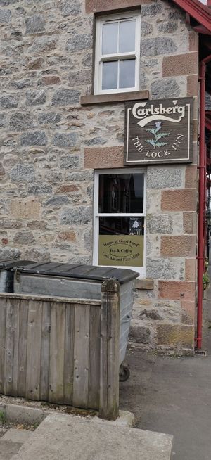 Spotted at The Lock Inn in Fort Augustus