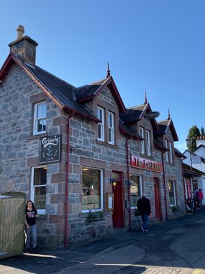 Pub storefront at The Lock Inn in Fort Augustus