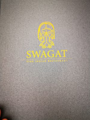 Menu at Swagat in Reutlingen