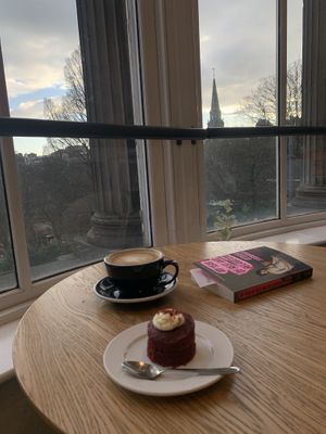 view #Veganuary at Cafe W - Princes St in Edinburgh