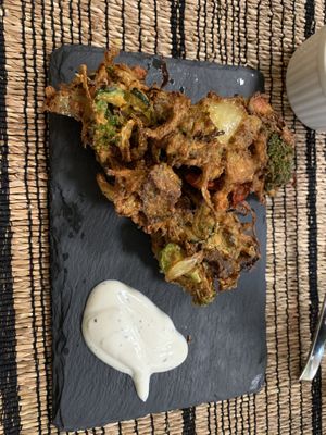 Pakoras  at Flow Food in Gijon