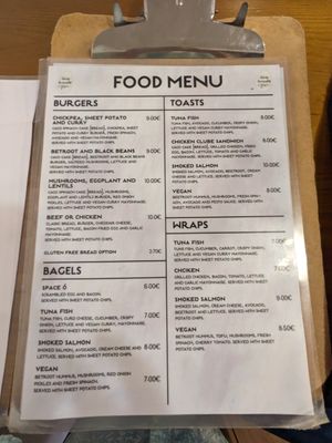 Menu at Avocado in Obidos