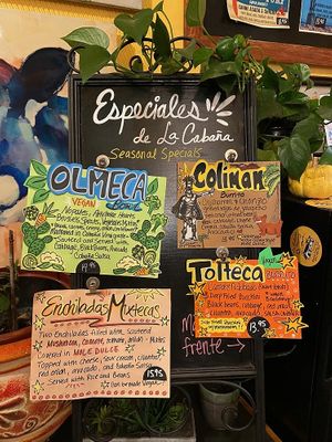 Vegan Specials at La Cabana in Santa Cruz