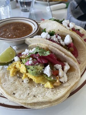 Breakfast Tacos  at Project Coffee - Burns Court in Sarasota