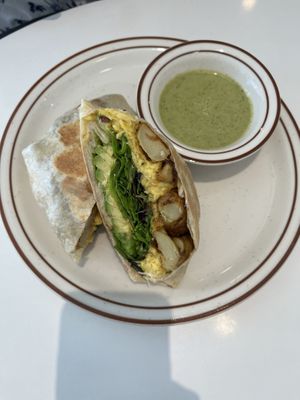 All day burrito  at Project Coffee - Burns Court in Sarasota