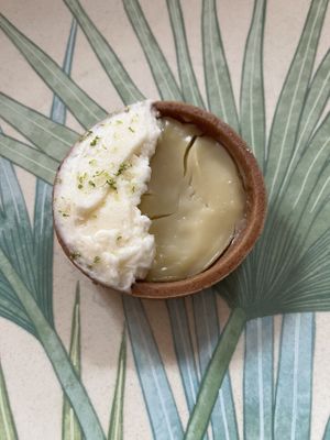 Key lime tart  at Project Coffee - Burns Court in Sarasota