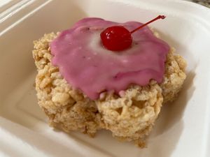 Rice Krispy treat  at Project Coffee - Burns Court in Sarasota