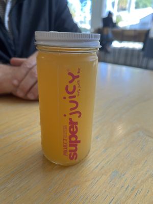 Mandarin juice  at Project Coffee - Burns Court in Sarasota