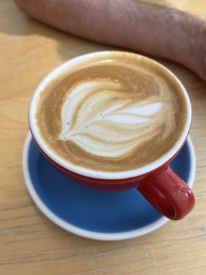 Decaf oat latte  at Project Coffee - Burns Court in Sarasota