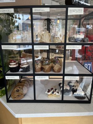 All vegan pastries  at Project Coffee - Burns Court in Sarasota