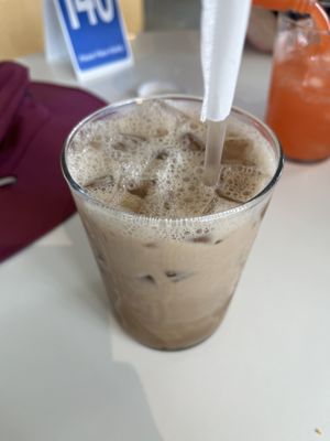 Iced chai latte  at Project Coffee - Burns Court in Sarasota