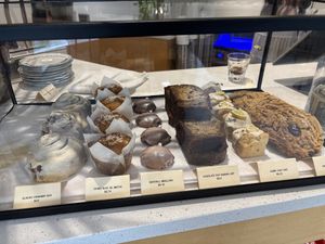 Vegan pastries! The Madeline has edible glitter   at Project Coffee - Burns Court in Sarasota